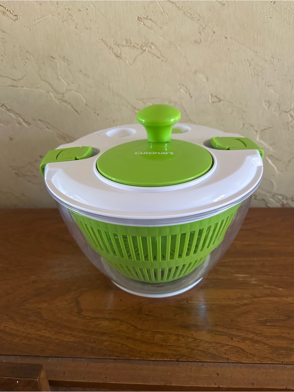 Cuisinart Green & White Salad Spinner